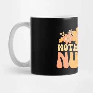 Retro Mother Baby Nurse Postpartum Mug